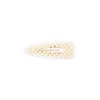 Pearl Hair Clip Small White