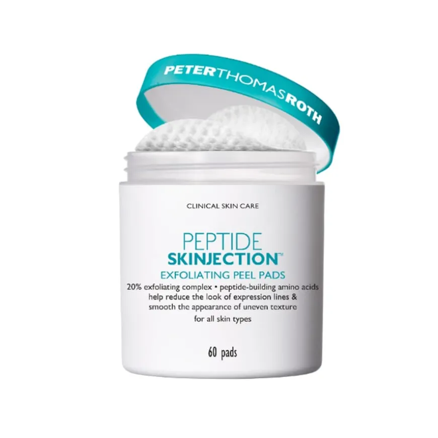 Peptide Skinjection Exfoliating Peel Pads 60pcs