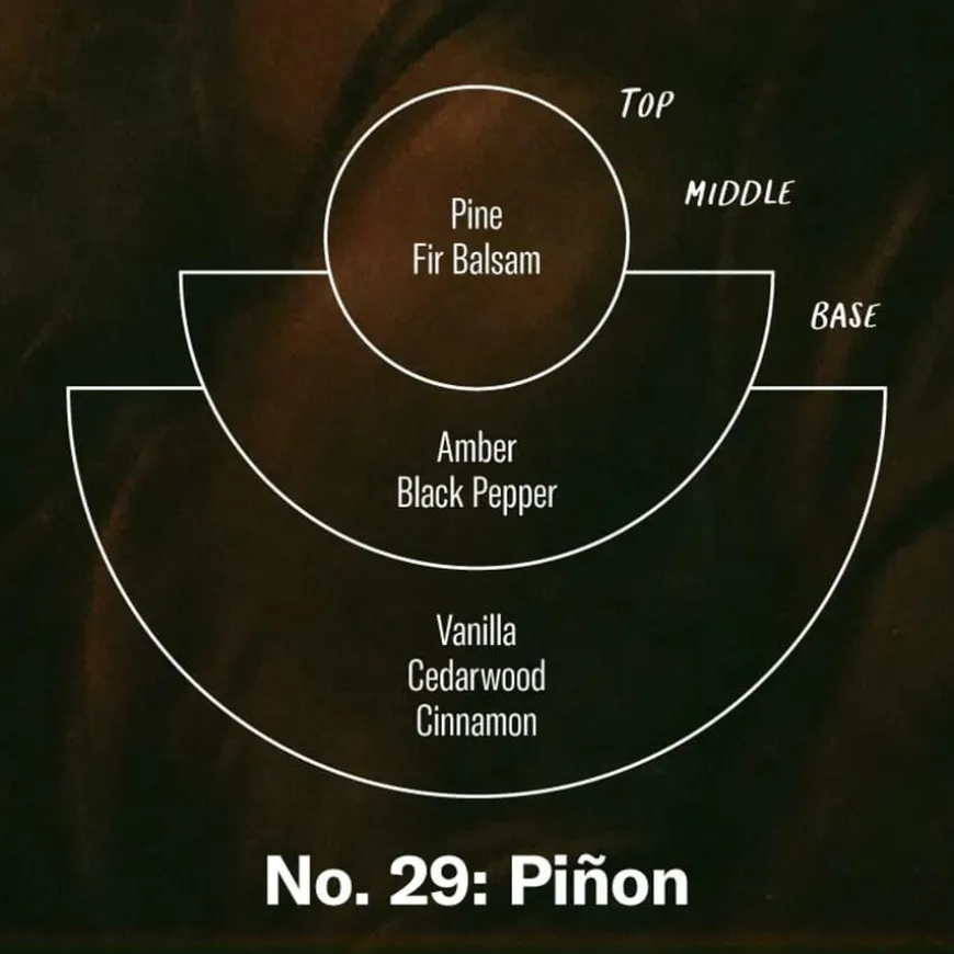 Piñon Standard Soy Candle 213ml