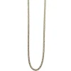 Plain Chain Necklace Gold 40cm