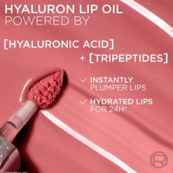 Plump Ambition Hyaluron Lip Oil 380 Rouge In Love 5ml