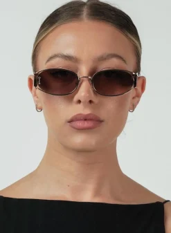 Polly Gold Tortoise/Brown To Pink Fade