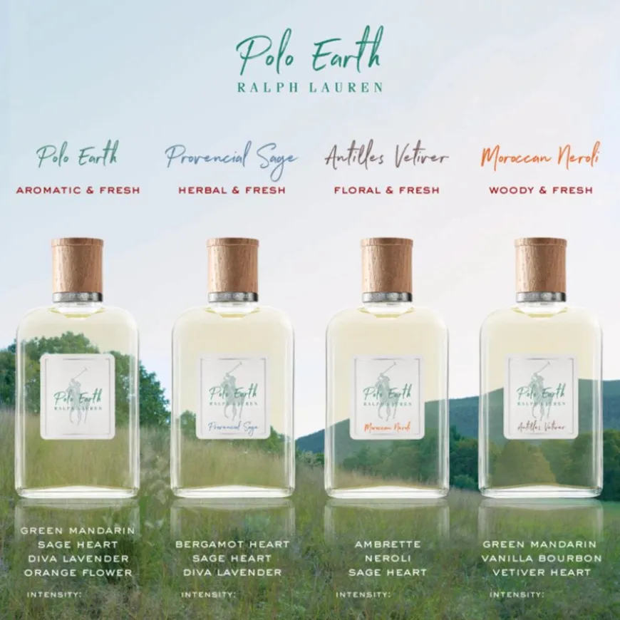 Polo Earth Antilles Vetiver Eau De Toilette 40ml