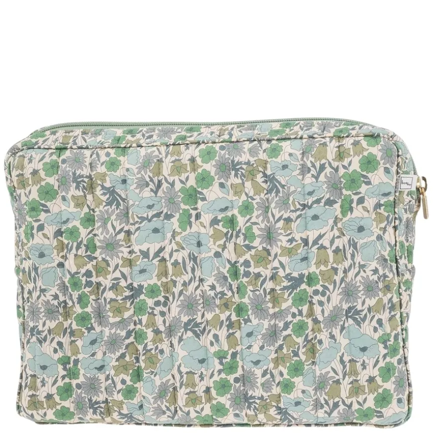 Pouch Big MW Liberty Poppy And Daisy Teal