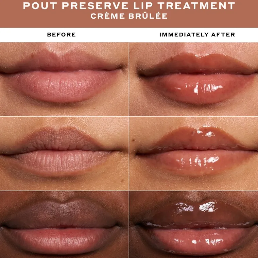 Pout Preserve Lip Treatment Creme Brulée 12ml