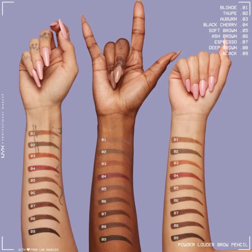 Powder Louder 04 Black Cherry Brow Pencil 1,15g