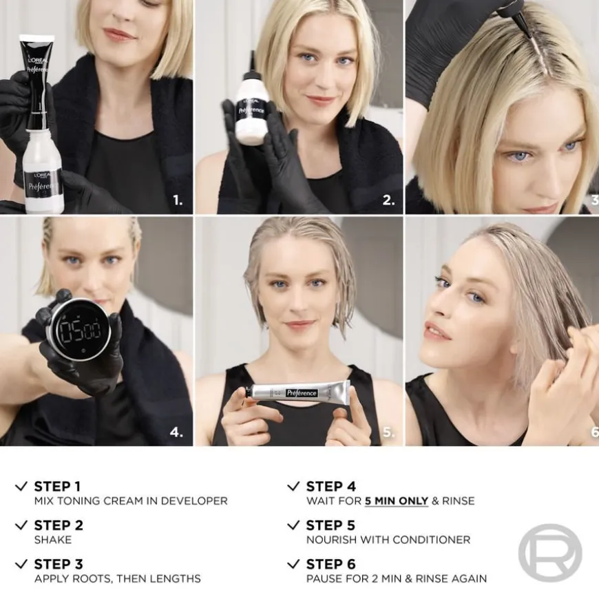 Préférence Le Blonding Toner Platinum Ice 1pcs