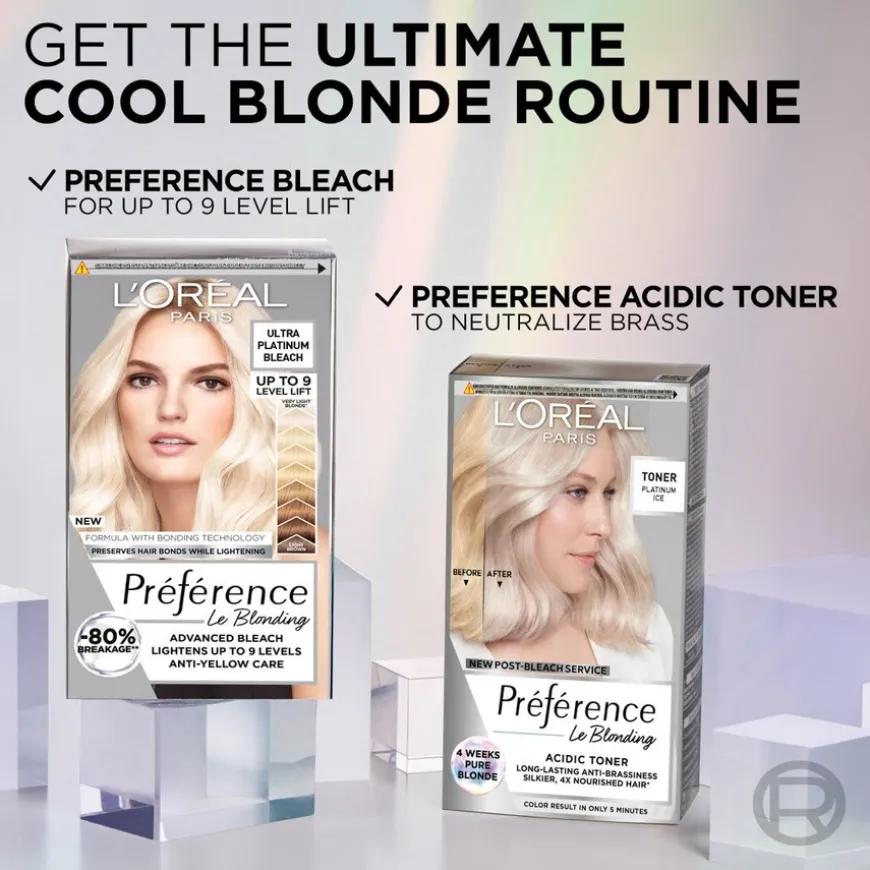 Préférence Le Blonding Toner Platinum Ice 1pcs