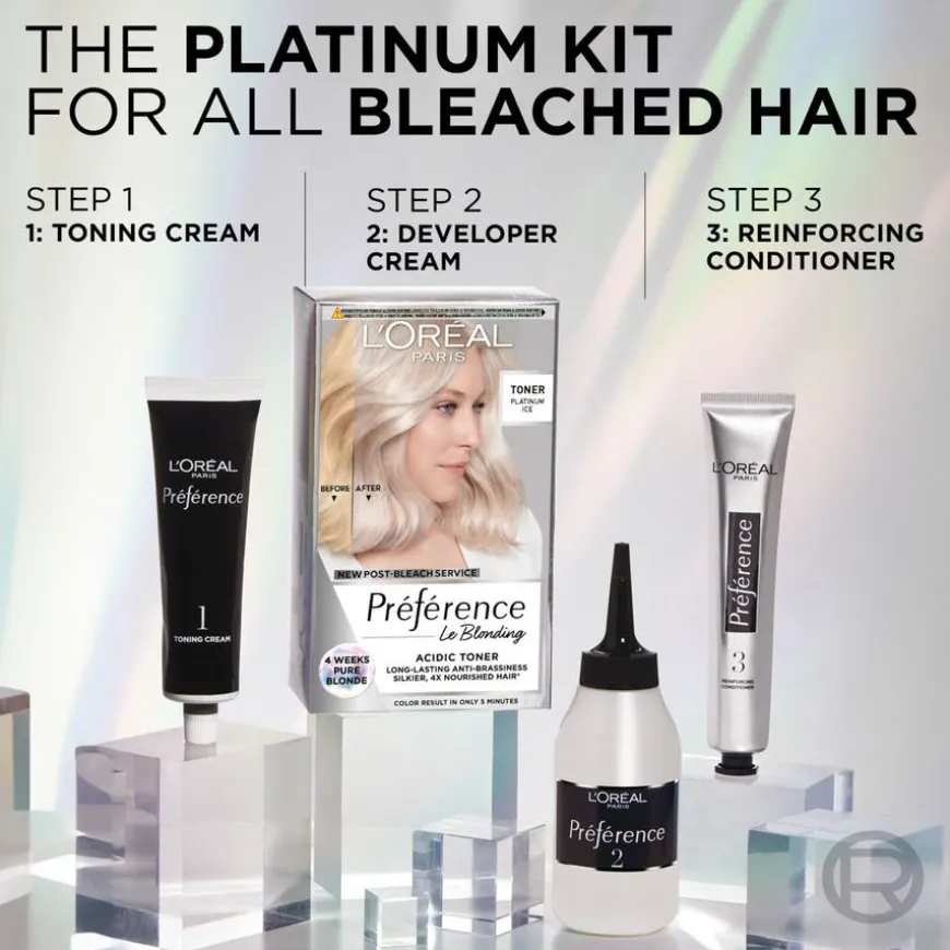 Préférence Le Blonding Toner Platinum Ice 1pcs
