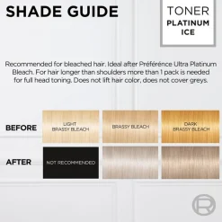 Préférence Le Blonding Toner Platinum Ice 1pcs