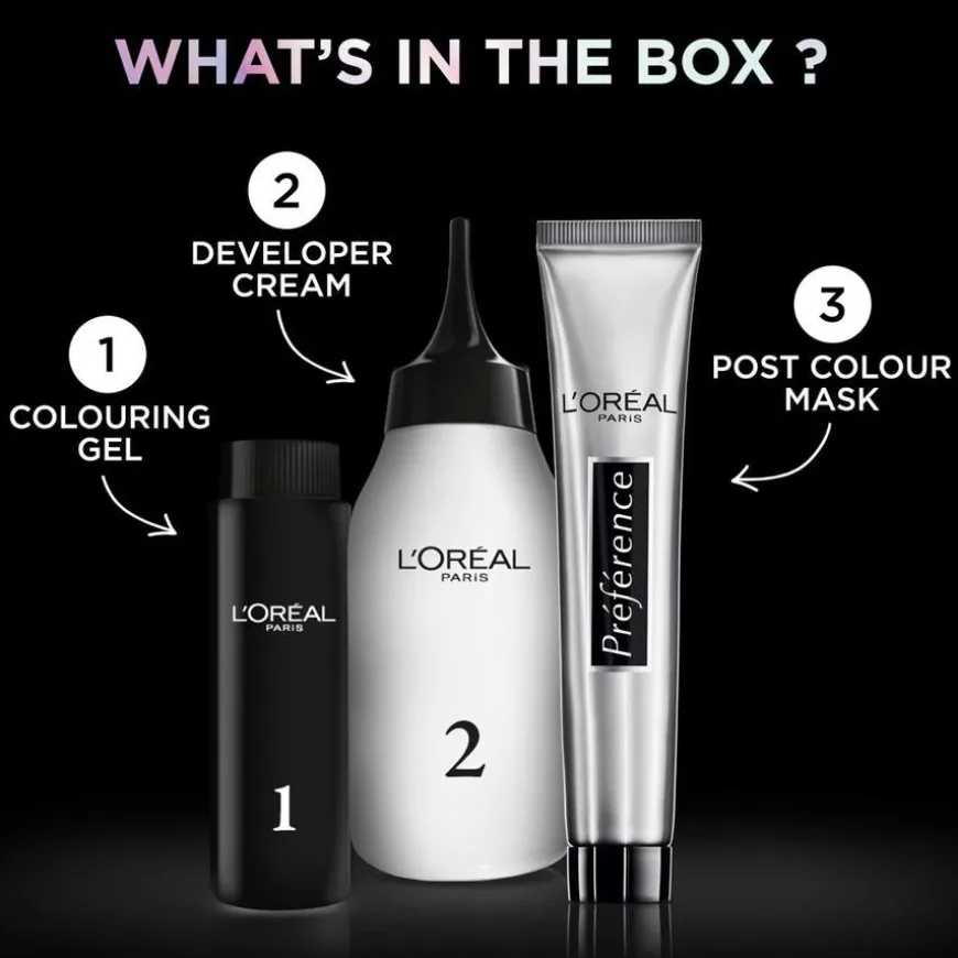 Préférence Vivid Colours Permanent Color For Normal Hair 1.102 Blue Black