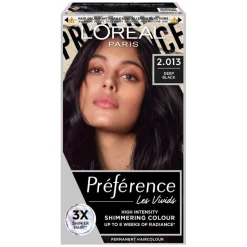 Préférence Vivid Colours Permanent Color For Normal Hair 2.013 Deep Black