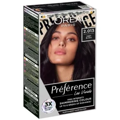 Préférence Vivid Colours Permanent Color For Normal Hair 2.013 Deep Black