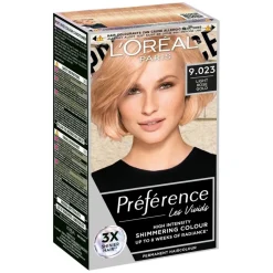 Préférence Vivid Colours Permanent Color For Normal Hair 9.023 Light Rose Gold