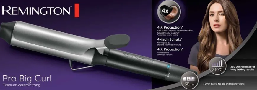 Pro Big Curl 38mm Tong