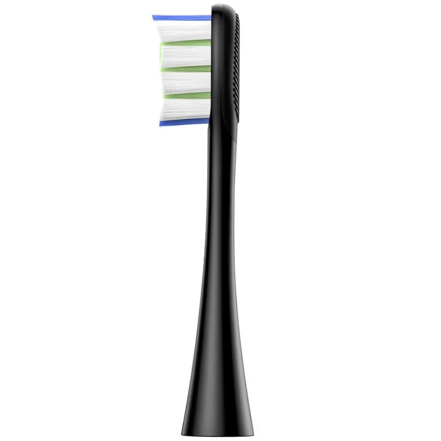 Professional Clean Brush Head Black 6pcs