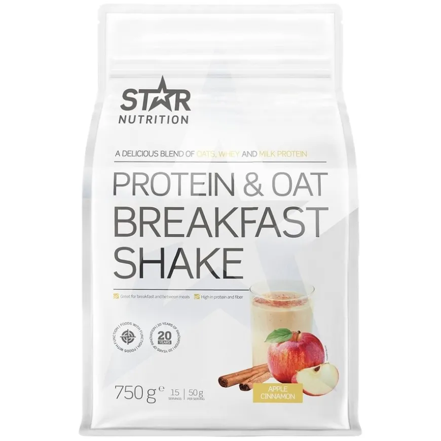 Protein & Oat Breakfast Shake Apple & Cinnamon 750g
