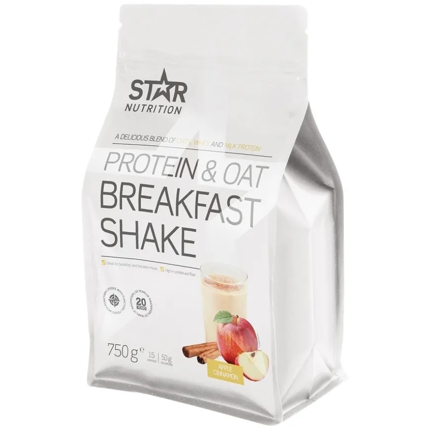 Protein & Oat Breakfast Shake Apple & Cinnamon 750g