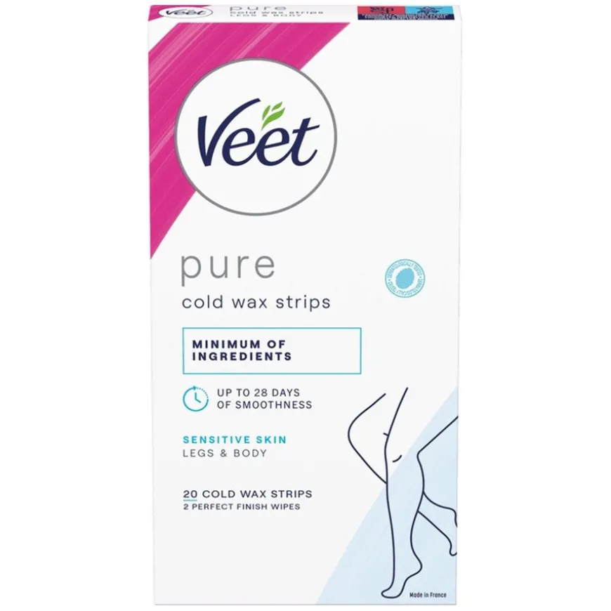 Pure Cold Wax Strips Legs And Body 1pcs