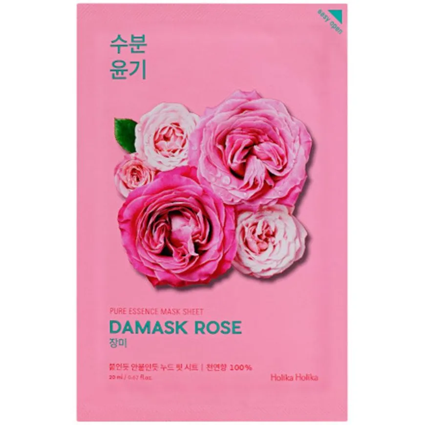 Pure Essence Mask Sheet Damask Rose 23ml