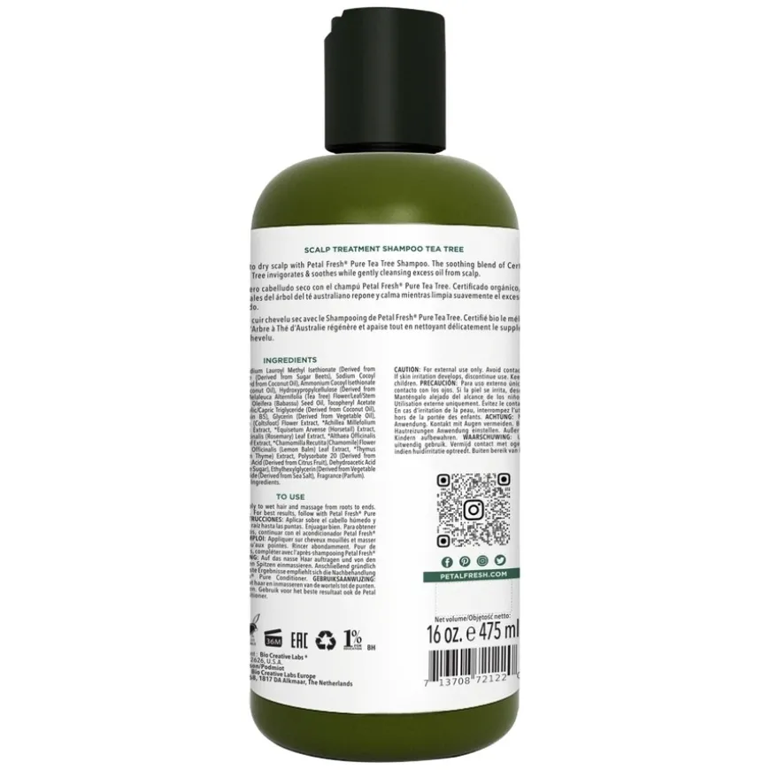 Pure Tea Tree Scalp Treatment Shampoo 475ml