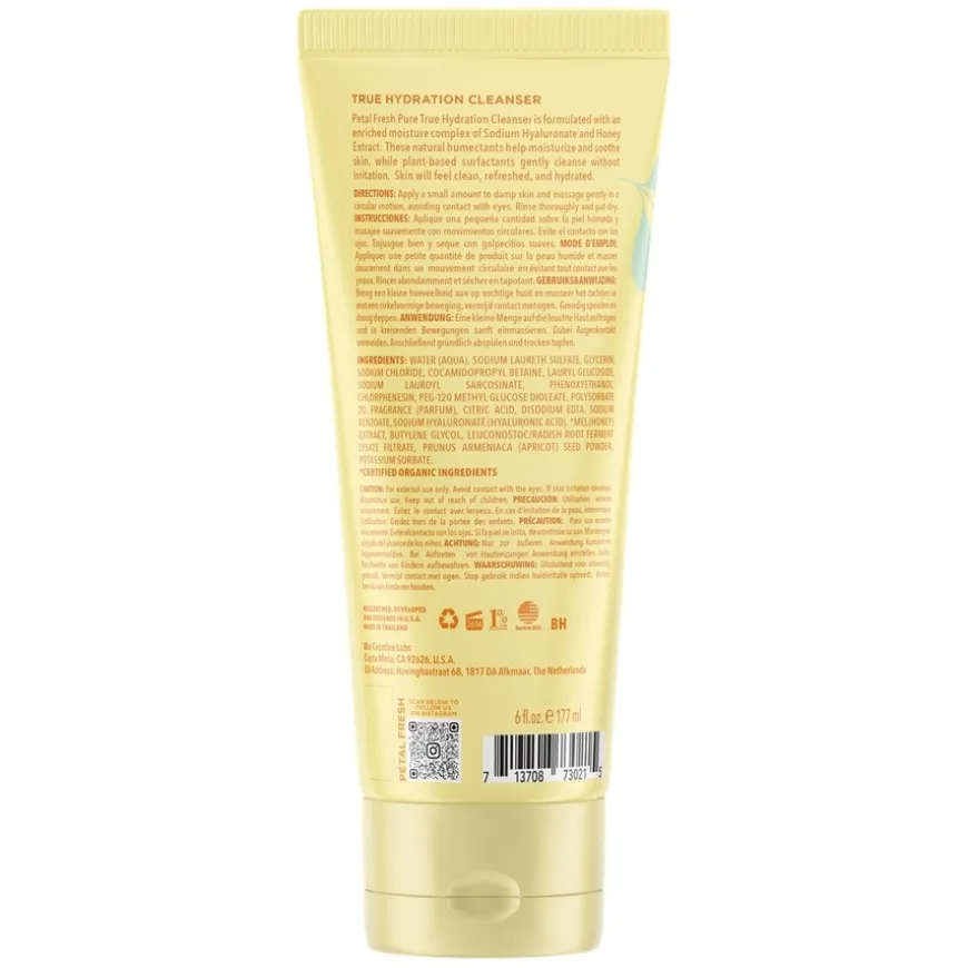 Pure True Hydration Cleanser Honey 177ml
