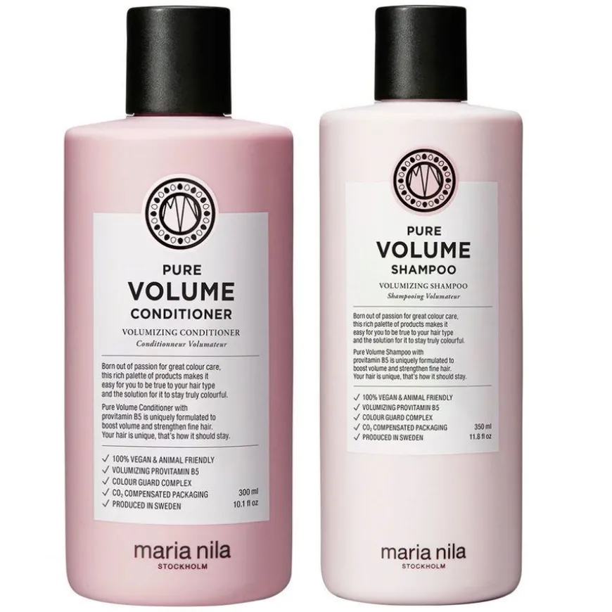 Pure Volume Shampoo 350ml + Conditioner 300ml