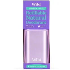 Purple Case And Coconut & Vanilla Deodorant Starter Pack