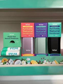 Purple Case And Coconut & Vanilla Deodorant Starter Pack