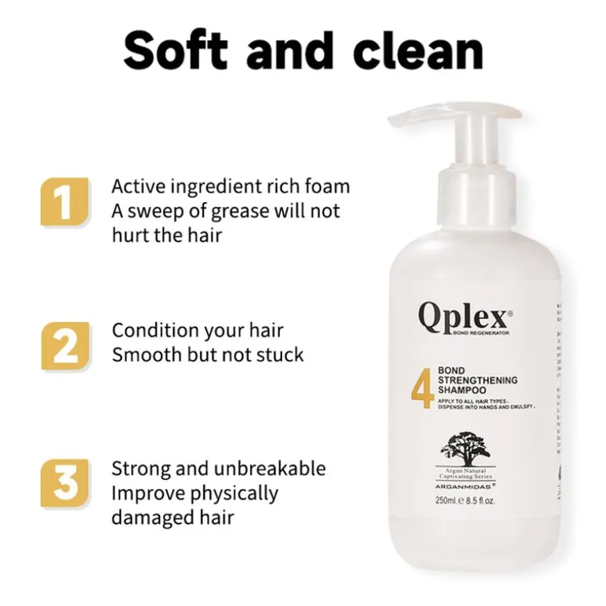 Qplex No.4 Bond Strengthening Shampoo 250ml