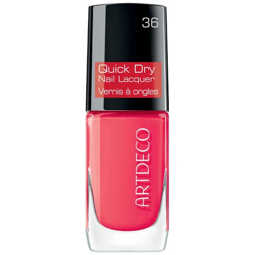Quick Dry Nail Lacquer #36 Pink Passion 10ml