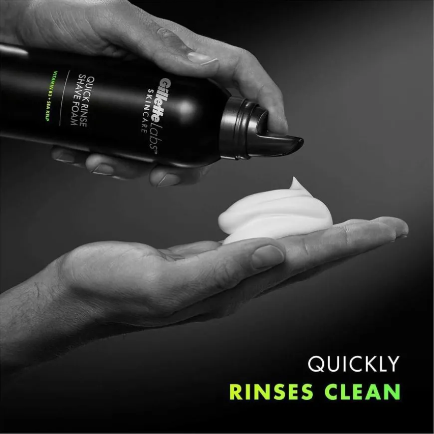 Quick Rinse Shave Foam 240ml