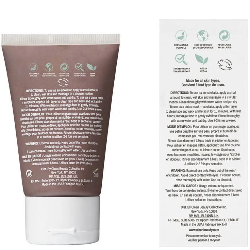 Reserve Purple Clay Detoxifying Face Mask 59ml