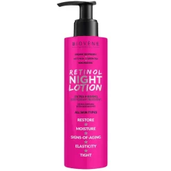 Retinol Night Lotion Extra-Firming Organic Raspberry Body Cream 200ml