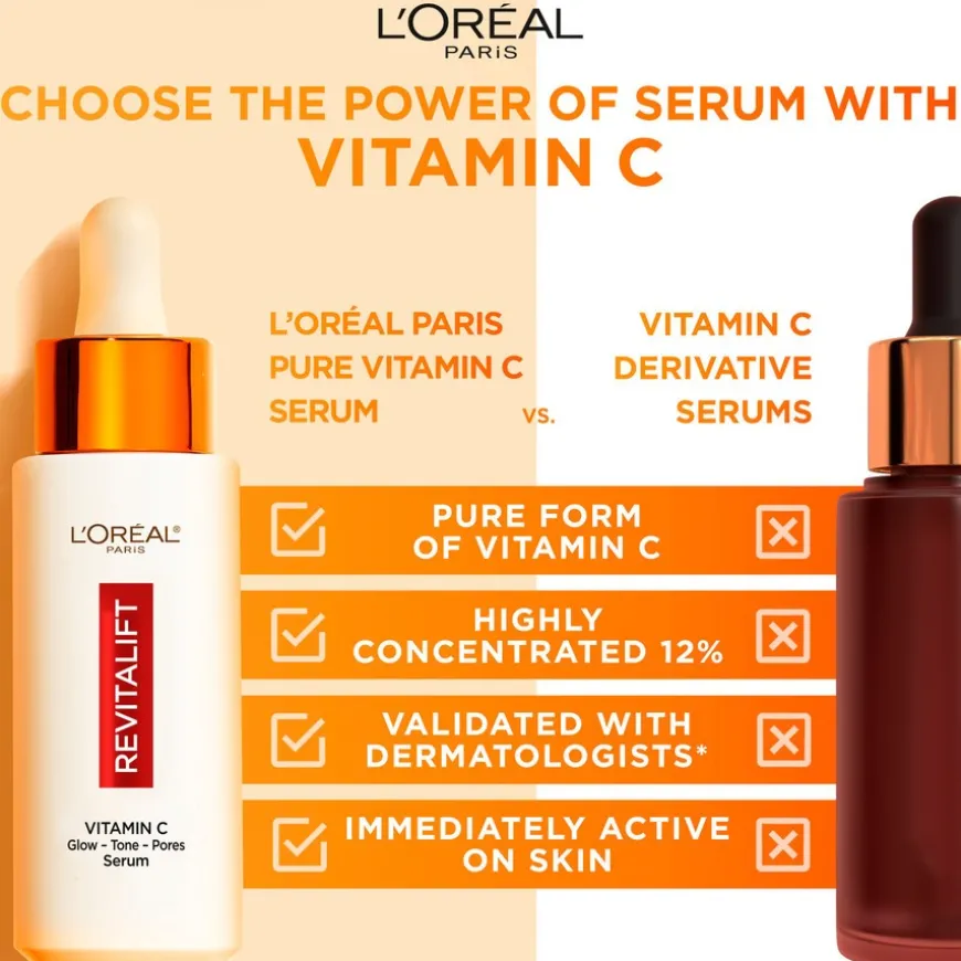 Revitalift Clinical 12% Pure Vitamin C Serum 30ml