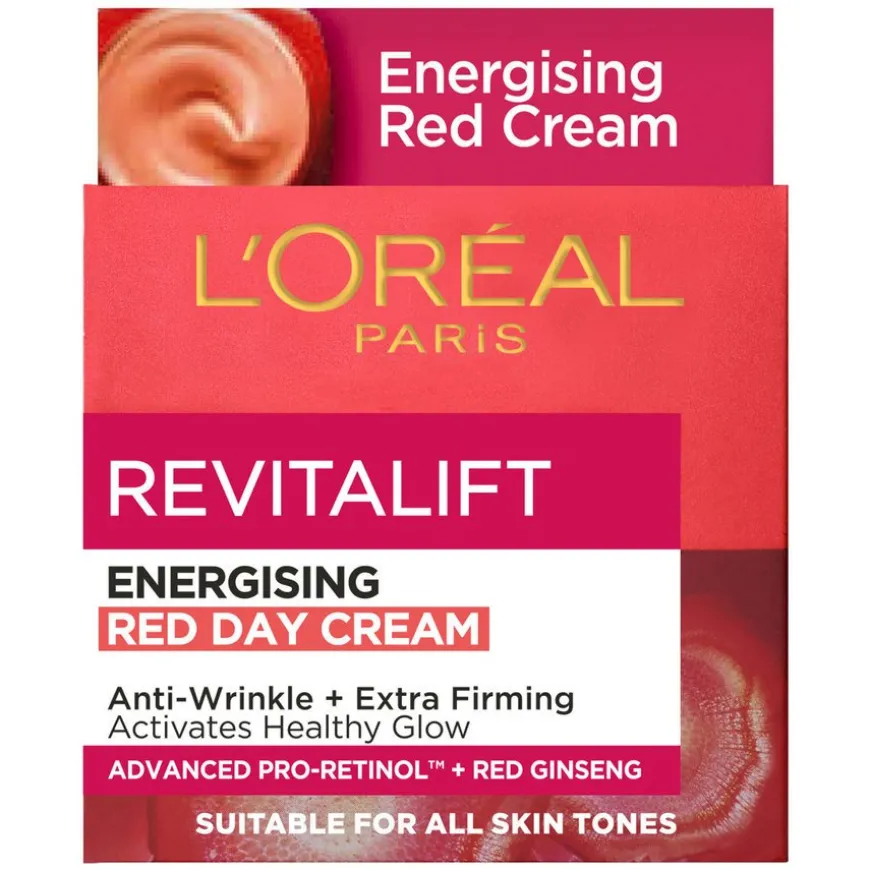 Revitalift Energising Red Cream Day 50ml