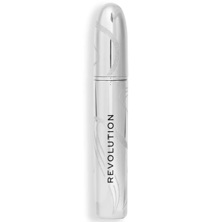 Revolution Metallic Muse Silver Glitter Top Coat Mascara 7ml