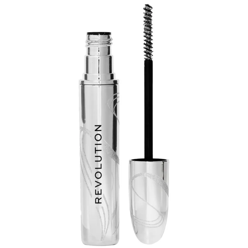 Revolution Metallic Muse Silver Glitter Top Coat Mascara 7ml