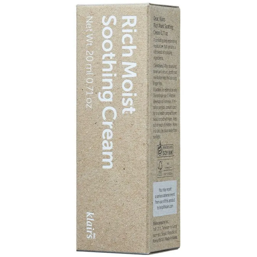 Rich Moist Soothing Cream 20ml