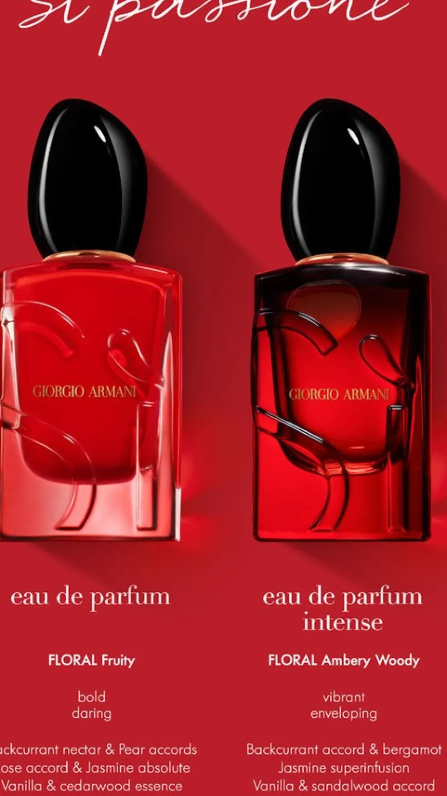 Sì Passione Eau De Parfum Intense 50ml