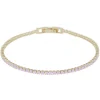 Sally Stone Bracelet Gold Light Pink Onesize