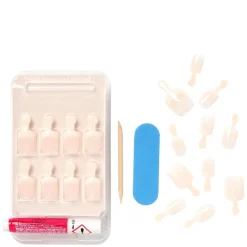 Salon Acrylic Nude Nails Breathtaking 28pcs