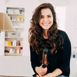 Salon Long-Lasting Curls Rose Gold Curling Iron