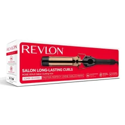 Salon Long-Lasting Curls Rose Gold Curling Iron