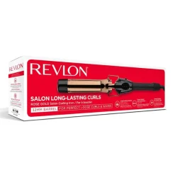 Salon Long-Lasting Curls Rose Gold Curling Iron