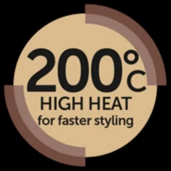 Salon Long-Lasting Curls Rose Gold Curling Iron