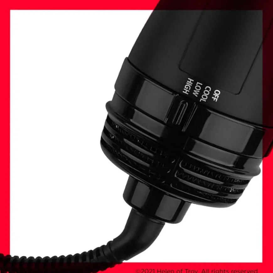 Salon One-Step Round Brush Dryer And Styler