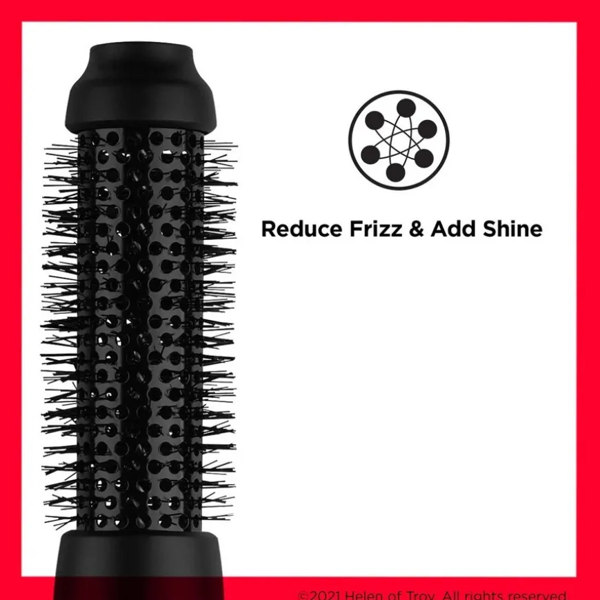 Salon One-Step Round Brush Dryer And Styler
