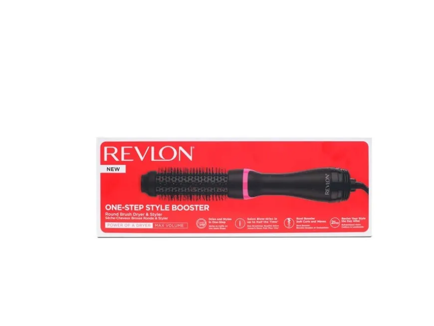 Salon One-Step Round Brush Dryer And Styler