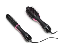 Salon One-Step Round Brush Dryer And Styler